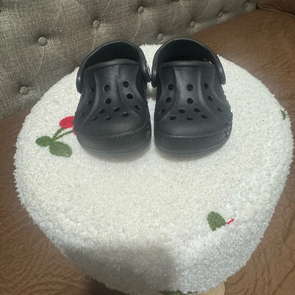 CROCS Kids Black Water Shoes